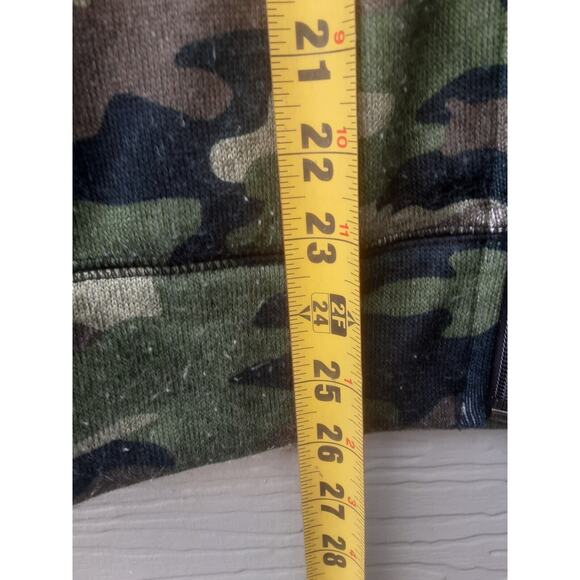 Sonoma Goods For Life Mens Sleeveless Camo Vest Full Zip Front Size S - Picture 8 of 8